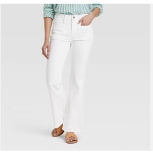 Women's Flare Jeans High-Rise Stretchy Denim Regular Fit Sz 2 Universal Thread